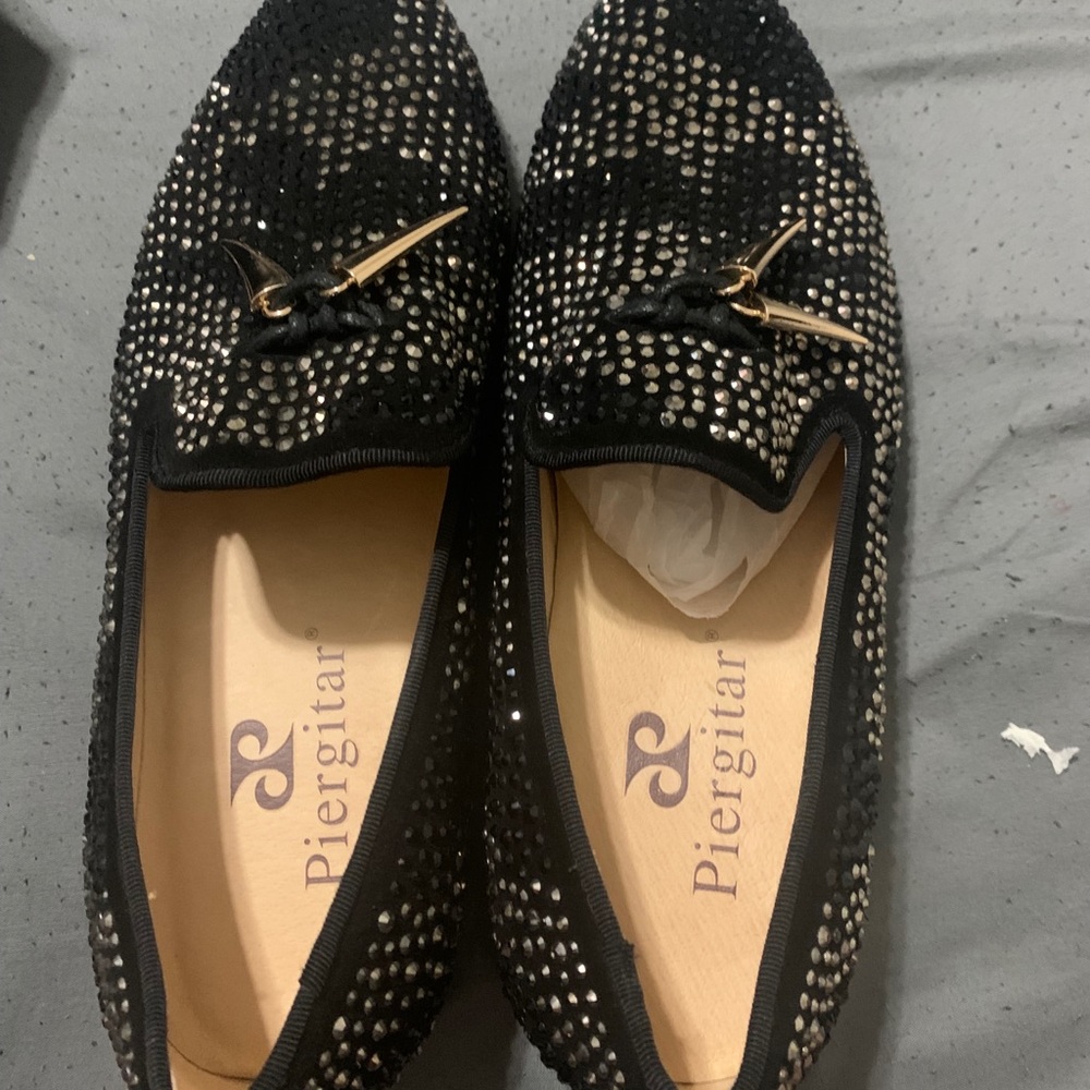 Black , Men dress shoes